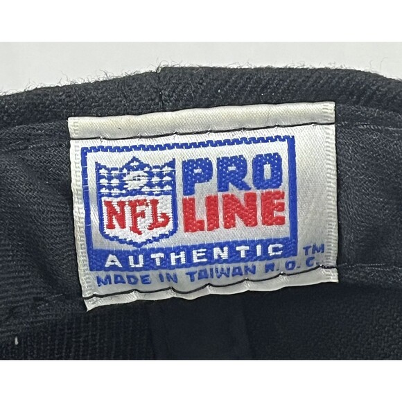 Vintage Jacksonville Jaguars Logo Athletic Pro Line Diamond Cut Snap Back Rare - Picture 10 of 16